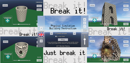 Physics Simulation Building Destruction PC screenshot