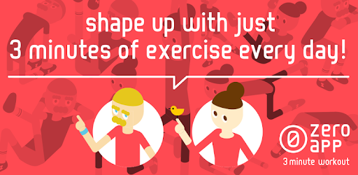 3 minute workout free exercise PC screenshot
