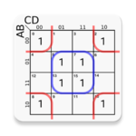 Karnaugh Kmap Solver (FREE) icon