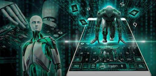 ai robot keyboard PC screenshot