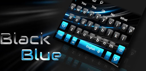 Black Blue Keyboard PC screenshot