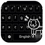 Black Kitty Keyboard for PC Black Kitty Keyboard for PC