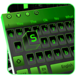 Black Green Tech keyboard icon