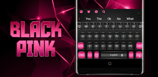 Black Pink Texture Keyboard PC screenshot