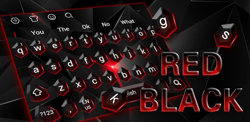 Black Red Crystal Keyboard PC screenshot