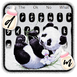 Cute Baby Panda Keyboard for PC