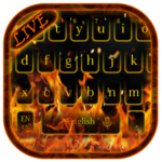 Flaming Fire Live Keyboard icon