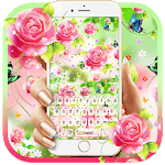 Garden Rose Keyboard Theme icon