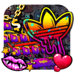Graffiti Street Keyboard Theme icon