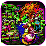 Graffiti Wallpaper Keyboard Theme for PC