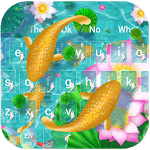 Green Lotus Fish Keyboard for PC Green Lotus Fish Keyboard for PC