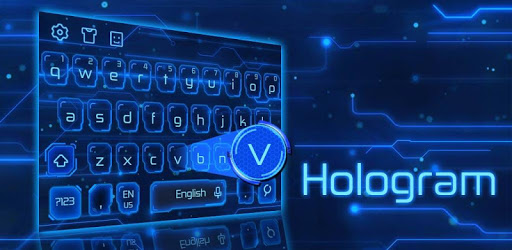 Hologram Keyboard Theme PC screenshot Hologram Keyboard Theme PC screenshot