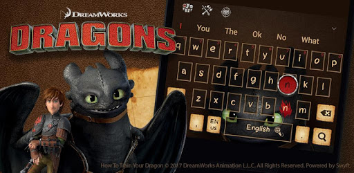 How to Train Your Dragon Adventure Keyboard Theme PC screenshot