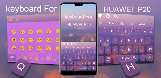 Purple Keyboard  For Huawei  P20 PC screenshot