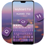 Purple Keyboard  For Huawei  P20 for PC