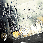 Water Drops Keyboard Theme for PC