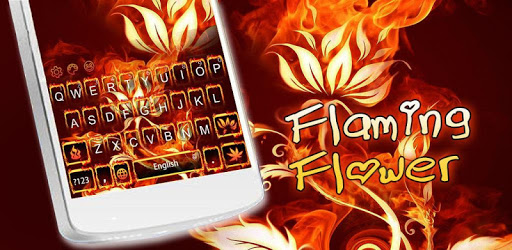 Flaming Flower Keyboard PC screenshot