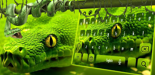 Green Python Snake Keypad PC screenshot