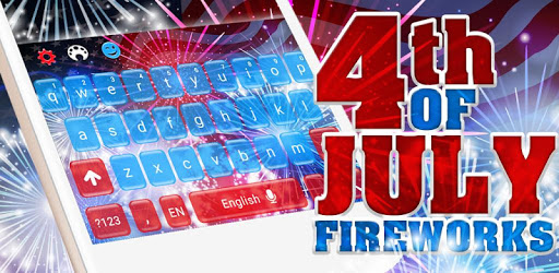 Fourth of July Fireworks Keyboard PC screenshot
