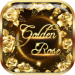 Golden rose diamond Keyboard for PC