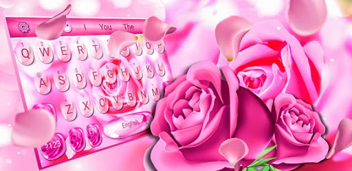 Roseate Petal Keyboard Theme PC screenshot