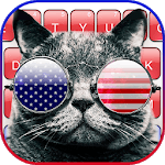 USA cool kitty keyboard for PC USA cool kitty keyboard for PC