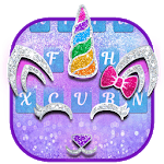 Silver Unicorn Cat Keyboard Theme for PC Silver Unicorn Cat Keyboard Theme for PC