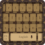 LV Luxury Leather Keyboard Theme for PC