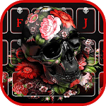 Flower Skull keyboard for PC Flower Skull keyboard for PC