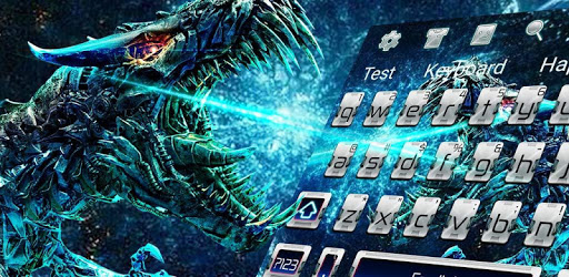 Robot Dinosaur Skull Weapon Keyboard Theme PC screenshot