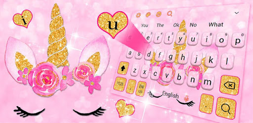 Glisten Pink Unicorn Cat Theme PC screenshot
