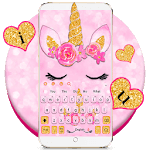 Glisten Pink Unicorn Cat Theme for PC