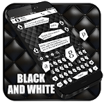 Messaging Black & White keyboard Theme for PC