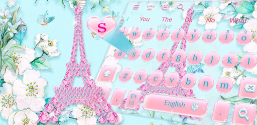Glitter Paris Tower Keyboard Theme PC screenshot Glitter Paris Tower Keyboard Theme PC screenshot