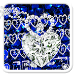 Blue Rose Diamond Keyboard Theme for PC Blue Rose Diamond Keyboard Theme for PC