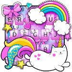 Cute Kawaii Unicorn Keyboard for PC Cute Kawaii Unicorn Keyboard for PC