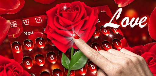 Luxury Red Rose Keyboard PC screenshot Luxury Red Rose Keyboard PC screenshot