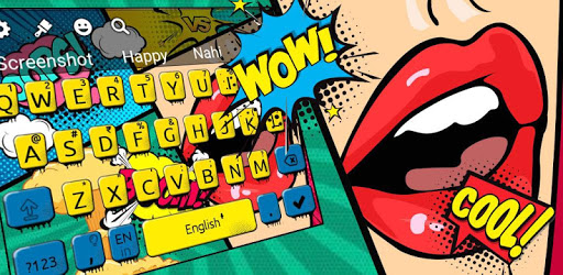 Pop Style Keyboard Theme PC screenshot Pop Style Keyboard Theme PC screenshot