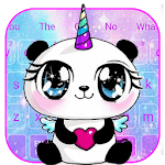 Galaxy Unicorn Panda Emoji Keyboard Theme icon