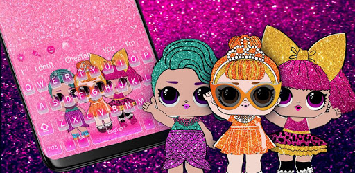 Lol Princess Surprise Glitter Keyboard Theme PC screenshot Lol Princess Surprise Glitter Keyboard Theme PC screenshot