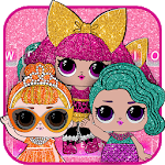 Lol Princess Surprise Glitter Keyboard Theme icon