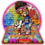 Posh Graffiti Style Keyboard Theme icon