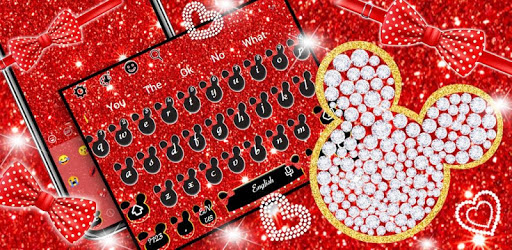 Red Sparkling Bowknot keyboard💖 PC screenshot Red Sparkling Bowknot keyboard💖 PC screenshot