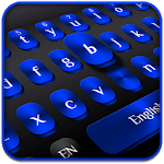 Cool Black Blue Light Keyboard for PC Cool Black Blue Light Keyboard for PC