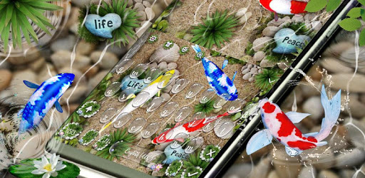 Koi Fish 3D Keyboard Theme With Animation 🐟 PC screenshot