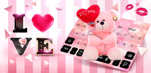 Pink Bear Keyboard PC screenshot
