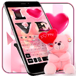 Pink Bear Keyboard for PC