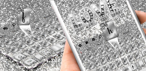 Love Silver Glitter Bow PC screenshot