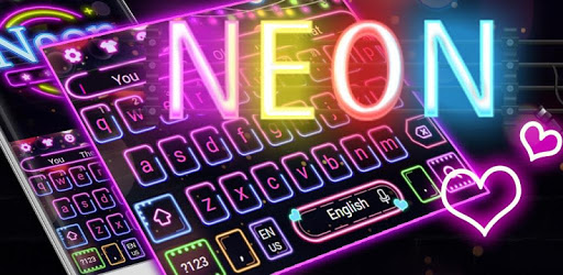 Sparkling Neon Lights Keyboard PC screenshot Sparkling Neon Lights Keyboard PC screenshot