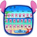 Pink Monster Keyboard Theme for PC Pink Monster Keyboard Theme for PC